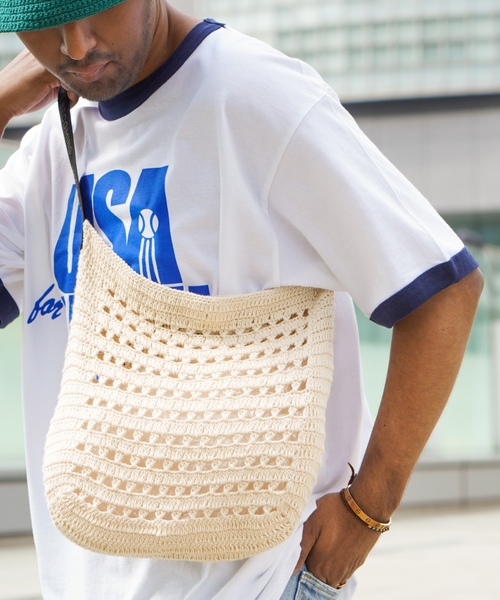 「JOINT WORKS」 ショルダーバッグ FREE アイボリー メンズ_画像5