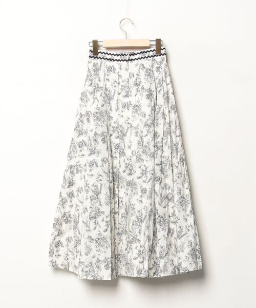 「SEVEN TEN」 フレアスカート X-SMALL グレー レディース_画像2