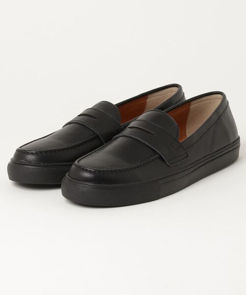 B:MING by BEAMS」 ローファー M ブラック メンズ HARUTA（ハルタ）の