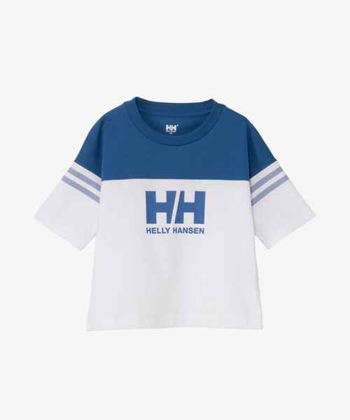 新品 ヘリーハンセンtシャツヘリーブルー 130 2枚140 1枚 HELLY HANSEN（ヘリーハンセン） tシャツ 「HELLY HANSEN」K H/S