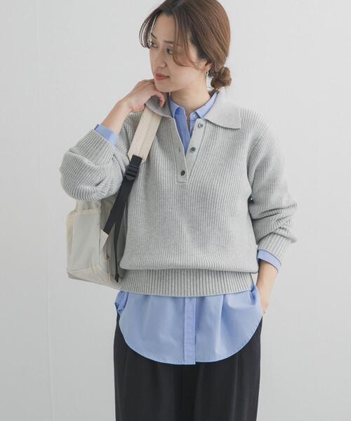 【アリエル】hariknitting  ハンド ニット セーター ヒマラヤンクライマーズハンドニット 手編みYETIジャガードクルー