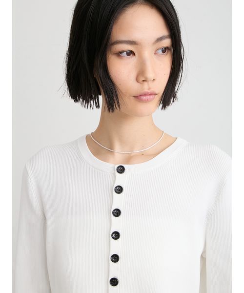 MIESROHE（ミースロエ） ニット セーター 「洗える」organic RIB