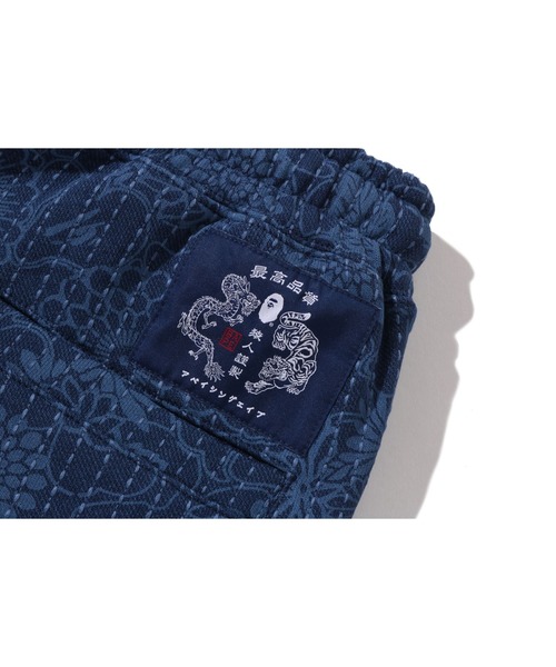 A BATHING APE（アベイシングエイプ） パンツ JAPANESE INDIGO ART