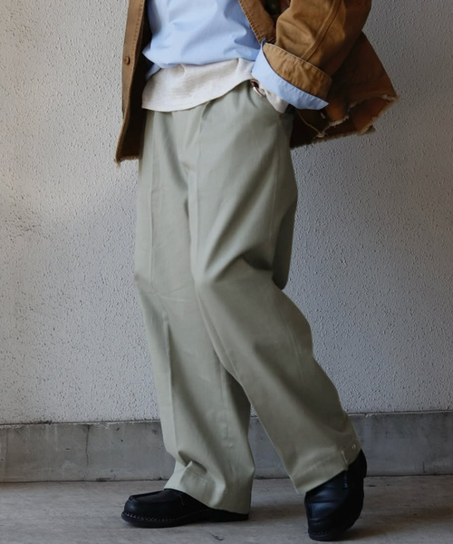 ま*様 lifemania FAVORITE TROUSERS スラックス WISM（ウィズム） パンツ LIFEMANIA / ライフマニア FAVORITE WORK
