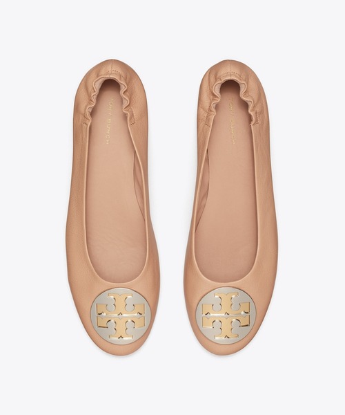TORY BURCH（トリーバーチ） フラットパンプス 6.5 ベージュ系その他