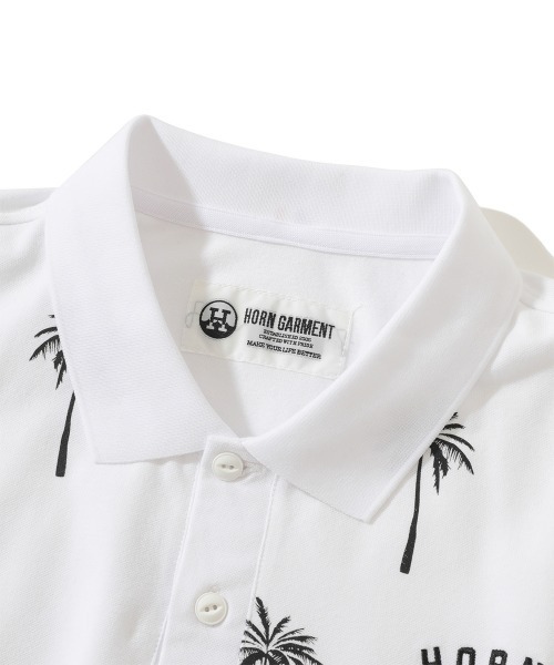 ホーンガーメント/ HORN GARMENT 完売品　ポロシャツ サイズ48 HORN GARMENT 半袖ポロシャツ 48 ブラック メンズ : ZOZOTOWN Yahoo!店