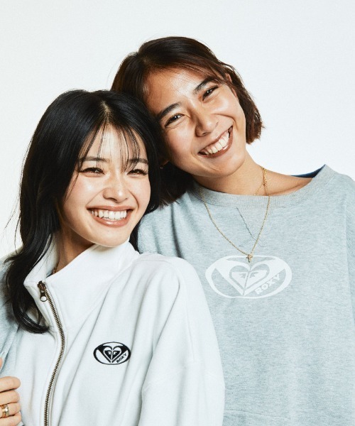 「ROXY」 カーディガン MEDIUM グレー レディース_画像5