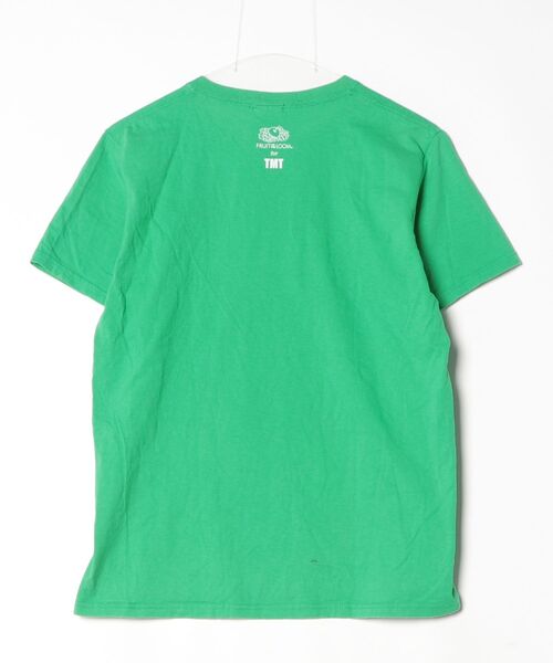 「TMT」 半袖Tシャツ「fruit of the loomコラボ」 M グリーン メンズ_画像2
