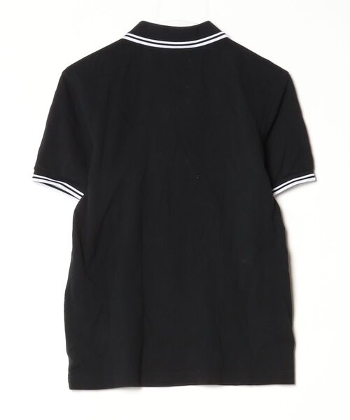 FRED PERRY（フレッドペリー） 半袖ポロシャツ SMALL ブラック メンズ