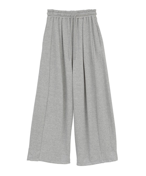 ワイドパンツ スウェットパンツ ジャージ 「CLANE/クラネ」COCOON BULKY SWEAT PANTS/コクーンバルキースウェットパンツの画像