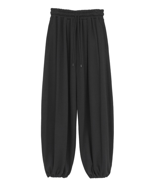 ワイドパンツ スウェットパンツ ジャージ 「CLANE/クラネ」COCOON BULKY SWEAT PANTS/コクーンバルキースウェットパンツの画像