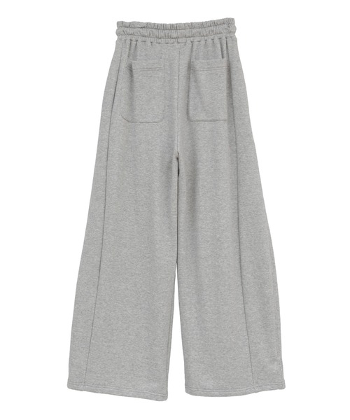 ワイドパンツ スウェットパンツ ジャージ 「CLANE/クラネ」COCOON BULKY SWEAT PANTS/コクーンバルキースウェットパンツの画像