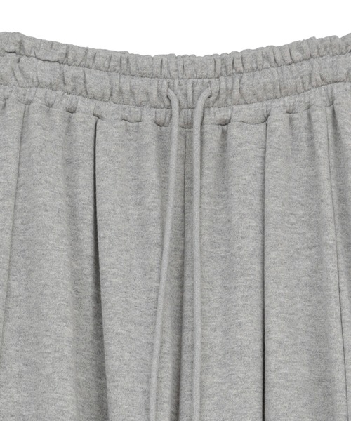 ワイドパンツ スウェットパンツ ジャージ 「CLANE/クラネ」COCOON BULKY SWEAT PANTS/コクーンバルキースウェットパンツの画像