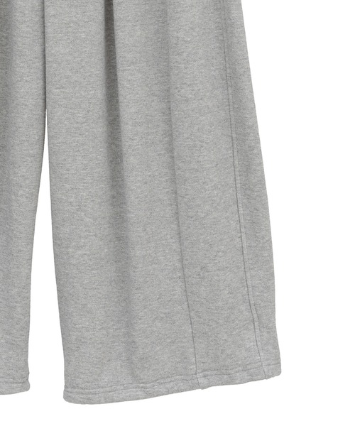 ワイドパンツ スウェットパンツ ジャージ 「CLANE/クラネ」COCOON BULKY SWEAT PANTS/コクーンバルキースウェットパンツの画像
