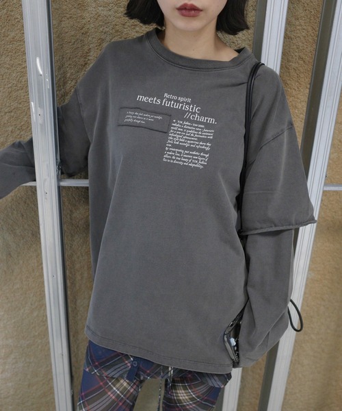 ameri vintage MY ELABORATE TEE  Tシャツ AE Boxy Notre Dame Fighting Irish Graphic T-Shirt | American Eagle