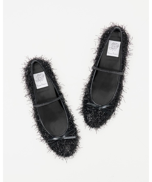 「Emma Francis」 バレエシューズ 25.0cm レッド レディース_画像2