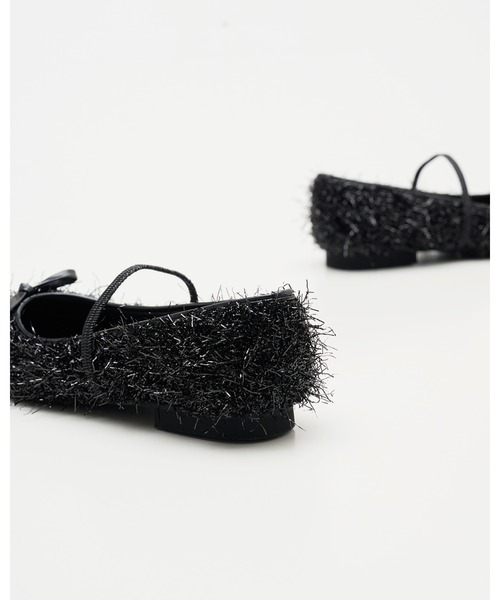 「Emma Francis」 バレエシューズ 25.0cm レッド レディース_画像5