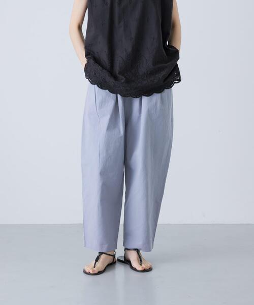 「かぐれ」 サルエルパンツ FREE ネイビー レディースの画像