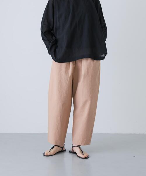 「かぐれ」 サルエルパンツ FREE ネイビー レディースの画像