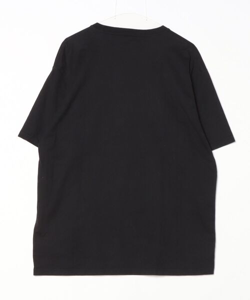 「X-girl」 Tシャツワンピース X-LARGE ブラック レディース_画像2