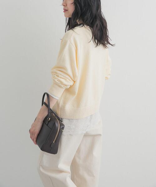 mdki  ブークレショートニット URBAN RESEARCH DOORS（アーバンリサーチドアーズ） ニット セーター