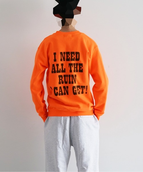 Black Weirdos トレーナー スウェット Black Weirdos Charlie crewneck