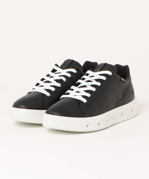 「ECCO」 ローカットスニーカー 36 ブラック レディース