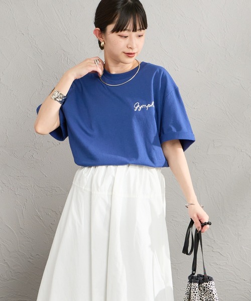 GYMPHLEX（ジムフレックス） tシャツ コットンジャージー ワンポイント