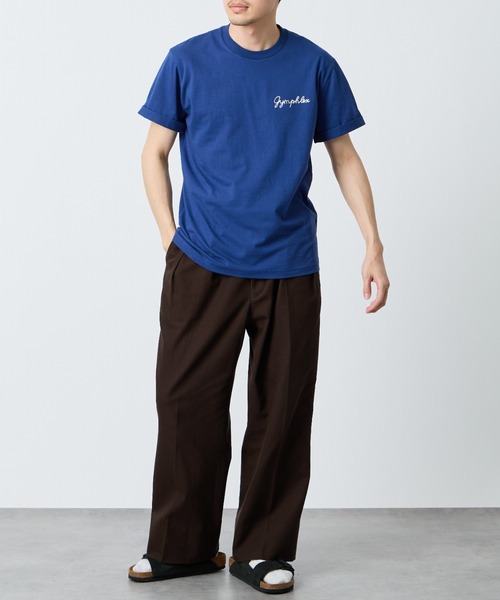 GYMPHLEX（ジムフレックス） tシャツ コットンジャージー ワンポイント