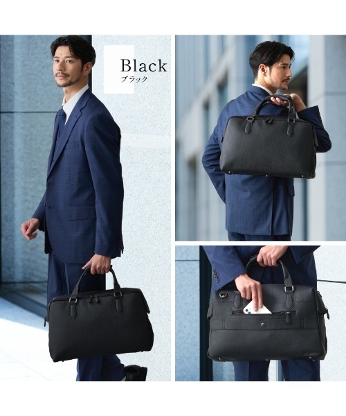 LASIEM 本革 レザーボストンバッグ Sサイズ ブラック LASIEM（ラシエム） フェイラー ボストンバッグ ビジネスバッグ メンズ