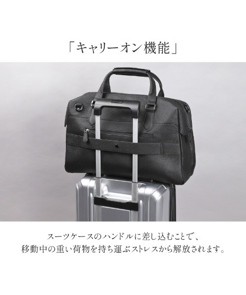 LASIEM（ラシエム） フェイラー ボストンバッグ メンズ : ZOZOTOWN