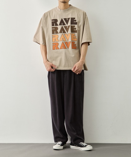 is-ness（イズネス） tシャツ 「is-ness/イズネス」RAVE T-SHIRT イズネス‼️新品未使用未開封品‼️半袖‼️