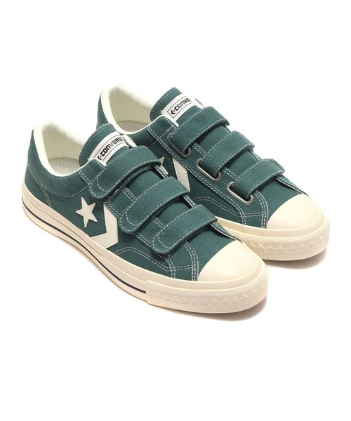 「CONVERSE」 ローカットスニーカー 25.0cm グリーン メンズ_画像5