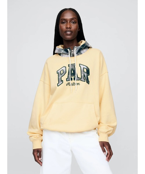 GAP（ギャップ） プルオーバーパーカー X-LARGE イエロー メンズ