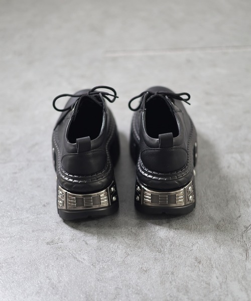 ATMARK ローファー 「3サイズ展開 / UNISEX 」メタルチップ PUレザー