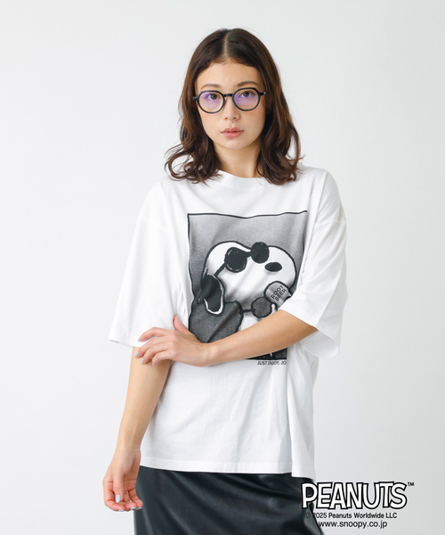 「PEANUTS」 半袖Tシャツ L ホワイト系その他2 メンズ_画像3
