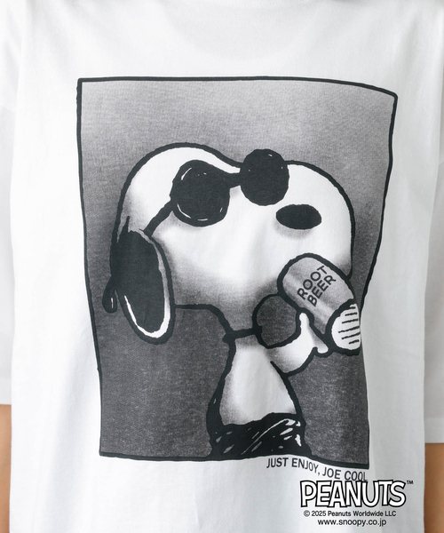 「PEANUTS」 半袖Tシャツ L ホワイト系その他2 メンズ_画像7