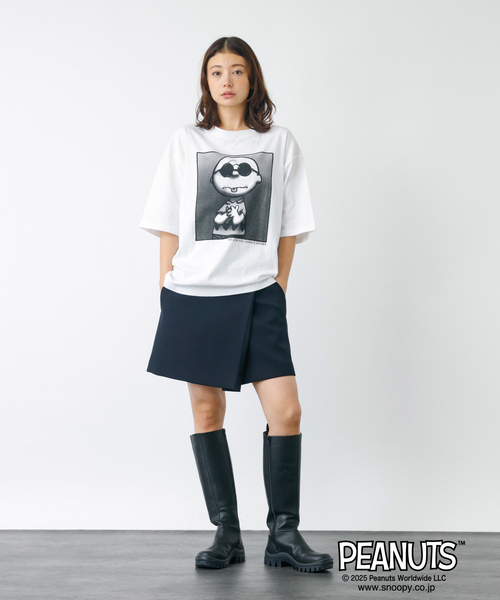 「PEANUTS」 半袖Tシャツ L ホワイト系その他2 メンズ_画像9