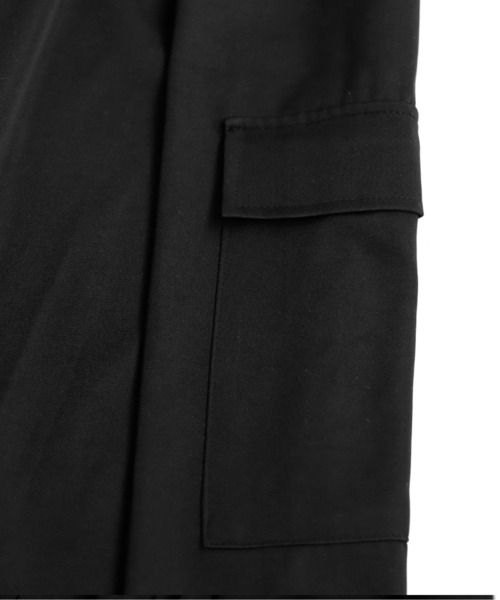 「antiqua」 カーゴパンツ LARGE ブラック レディース_画像2