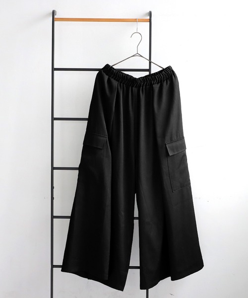 「antiqua」 カーゴパンツ LARGE ブラック レディース_画像5