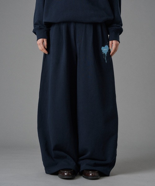 「ONCILY」 スウェットパンツ MEDIUM ブラウン メンズ_画像2