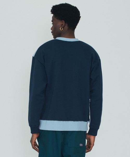 「SILAS」 スウェットカットソー X-LARGE ブラック メンズ_画像3