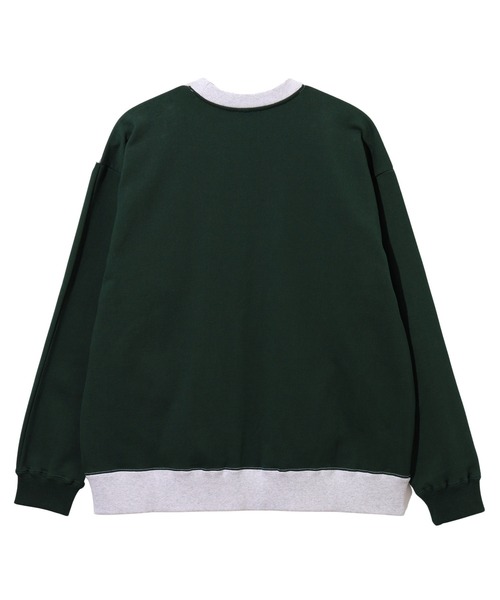 「SILAS」 スウェットカットソー X-LARGE ブラック メンズ_画像6