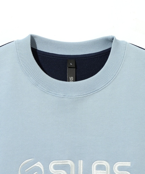 「SILAS」 スウェットカットソー X-LARGE ブラック メンズ_画像8