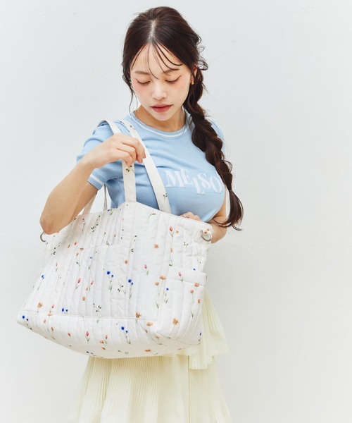 MALLRAJ マザーズバッグ MELSOI.（メルソイ） マザーズバッグ メルミストフラワーマザーズ