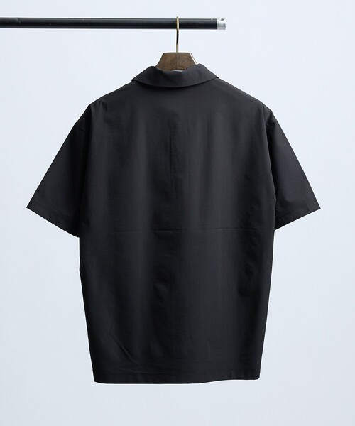 ABAHOUSE GRAY ポロシャツ 半袖 「セットアップ対応」360°ストレッチ