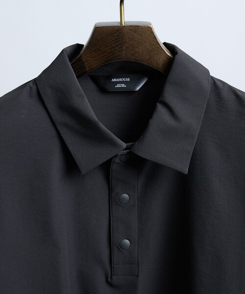 ABAHOUSE GRAY uvカット ポロシャツ 半袖 「セットアップ対応」360