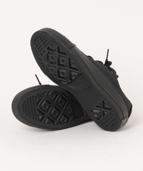 「CONVERSE」 ローカットスニーカー 25.5cm ブラック×ブラック レディース_画像3