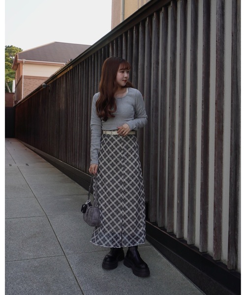 「JUMELLE」 ロングスカート MEDIUM ブラック レディース_画像3