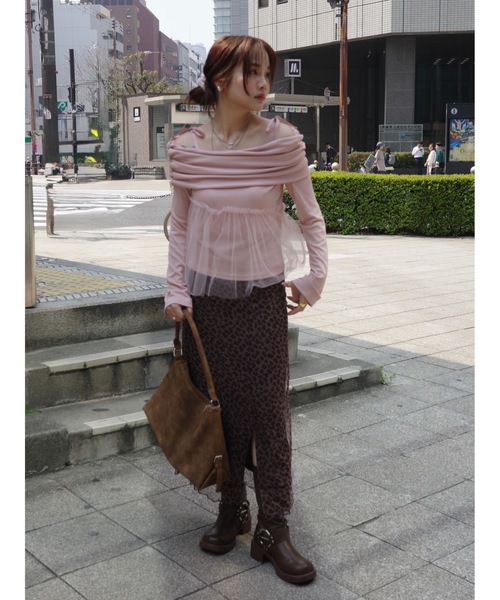 「JUMELLE」 ロングスカート MEDIUM ブラック レディース_画像6